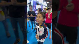 在教育展被小朋友打敗的職業九段😮#圍棋 #shorts  #蕭正浩