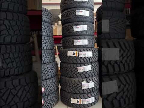 Just receieved the morning half of today's tire delivery. When we say we sell tires, we mean it.