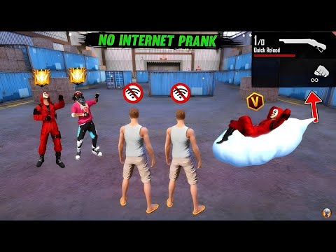 NO INTERNET PRANK 😂 IN LONE WOLF 💪 GARENA FREE FIRE 🔥 PRIME FF Part - 31