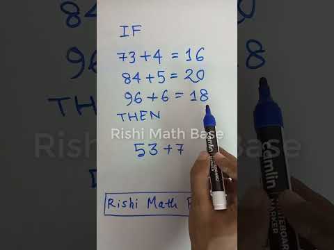Tricky Math, Find the solution #shorts #youtubeshorts 020925