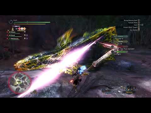 MHW - Raging Brachy ghost flinch shot