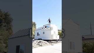 It Wasn’t Like This 2 Months Ago… #tinyhousebuild #giveaway #building #minihouse #diy #painting