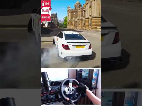 Satisfying Drifting C63 AMG in Forza Horizon