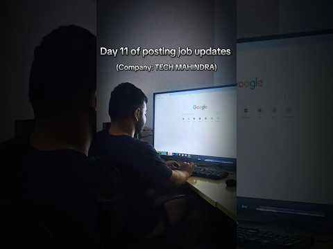 Tech Mahindra Hiring ⏩ Read description #jobs #jobupdate #itjobs #shorts #youtubeshorts #short #yt