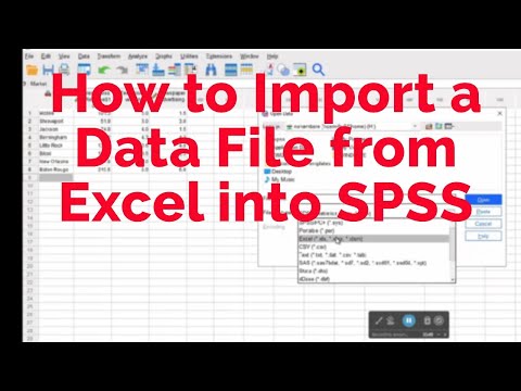 How to Import Data File from Excel to SPSS: Step-by-step