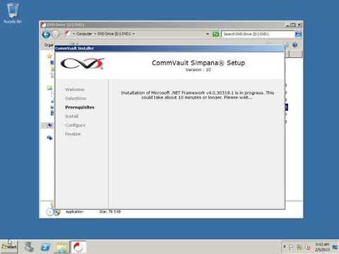 How to Install Commvault Version V10?