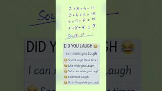 Can You Solve This Math Puzzle? 🤯 2+3+4=11 | Brain Test #shorts#MathPuzzle #BrainTest #Puzzle