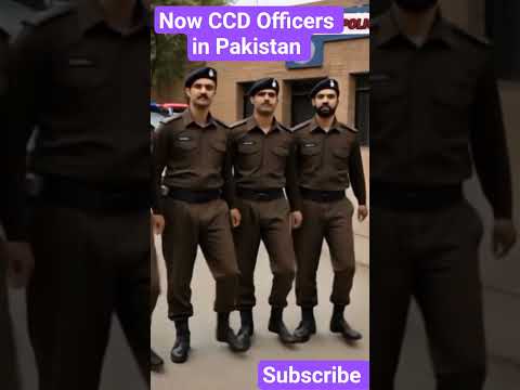 CCD Officers in Pakistan #trending #funny #ccd #punjabpolice #police #case #dance