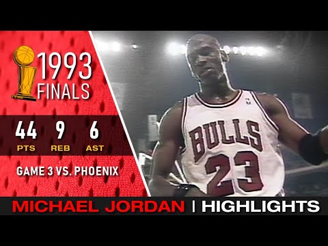 Michael Jordan Game 3 1993 Finals - Full Highlights