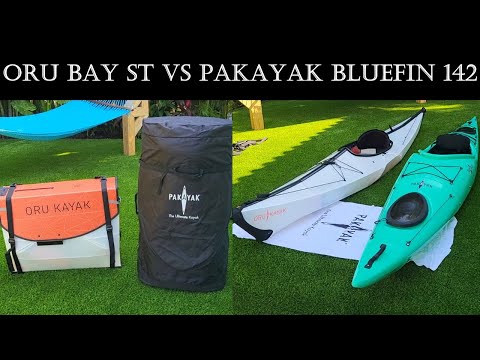 Actual Owner Comparison & Review, Pakayak Bluefin 142 vs Oru Bay ST Head to Head
