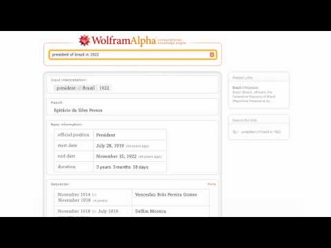 Part 2: Original Intro to Wolfram|Alpha by Stephen Wolfram