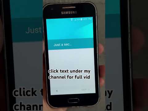 Setting up the Samsung Galaxy J1 in 2025 💣
