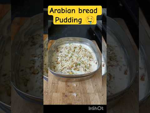 Arabian bread pudding#tastybread#yummyfood#breadrecipe#cake#easycake#Homemadecake#milkrecipe#dessert