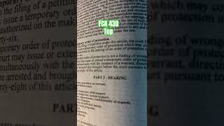 FCA 430 - SHORT - TOP - Code reading