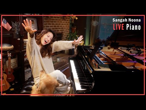 🔴LIVE Piano (Vocal) Music with Sangah Noona! 9/20