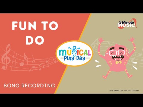 🎶 FUN TO DO (song) | Music TablePlay | Kids Songs & Games |  Learning for Kids | Musical Play Day