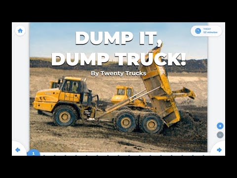 Dump Truck and Other Favorites | Rivet Reading App