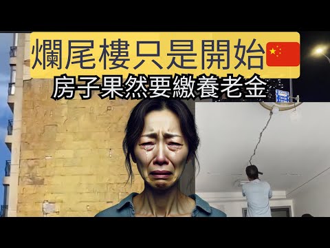 商品房開始出現質量問題，外牆脫落，雨天漏水。未來維修又是一大筆錢。
