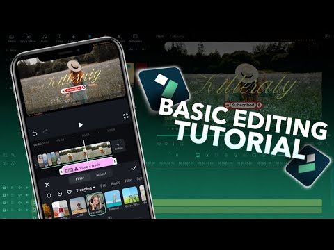 YouTube Intro Basic Editing Tutorial | Filmora Mobile