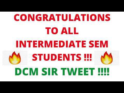 ALL UNIVERSITY UPDATE | vtu updates today 2020 | CONGRATZ TO ALL INTERMEDIATE SEM STUDENTS !!