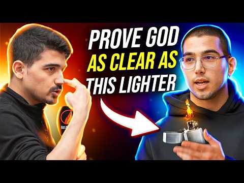 Ex Muslim's Shocking Question! "How Can God Always Exist? Prove God As Clear As This Lighter"