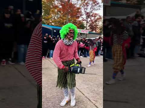 Six flags fright fest Halloween parade