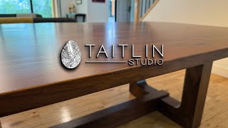 Creating a Beautiful Walnut Dining Table | Custom Design & Easy Assembly