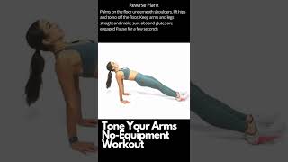 Tone Your Arms No-Equipment Workout - Reverse Plank