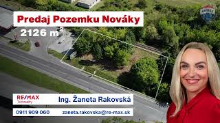 PREDAJ pozemok lokalita Nováky - REMAX Techreality - Prievidza