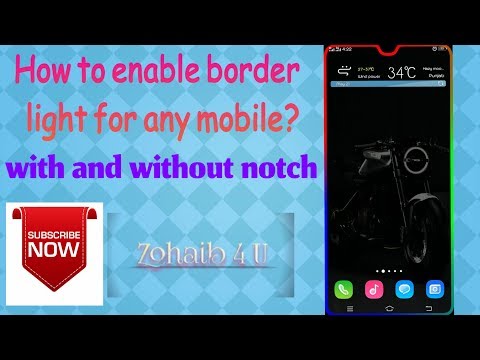 Enable border light for any phone