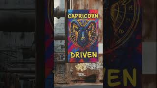 Capricorn Graffiti Poster ♑✨ Street art meets zodiac vibes #CapricornVibes  #astrologyart