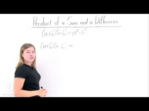 How Do You Multiply (a + b) and (a - b)?