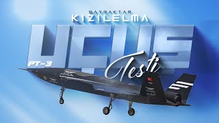 Bayraktar #KIZILELMA PT-3 Test Uçuşu