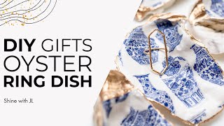 How To Decoupage Oyster Shells: DIY Gifts