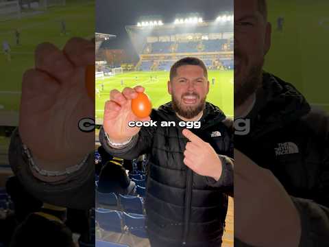 Can I Cook An Egg In A Football Stadium? 🥚