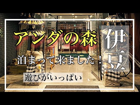 【アンダの森　伊豆いっぺき湖】に泊まって来ました。伊豆でおすすめの温泉旅館。無料で飲み放題、遊び放題！
