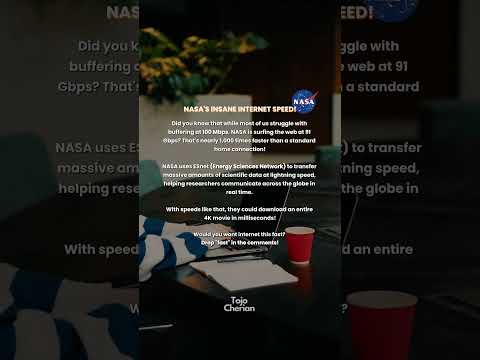 NASA'S INSANE INTERNET SPEED