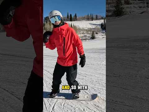 Snowboard turn basics - Part 5 #snowboarding ​⁠@outdoormasterUS ​⁠@686 ​⁠@clewsnowboarding