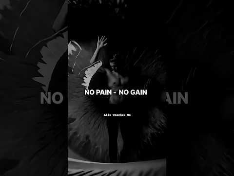 Pain is painful but💪 #lifelessons #lifequotes #viral #motivation #tranding #nopainnogain