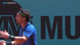 Brilliant Rallies in Quality Fognini v Thiem Match | Madrid 2019