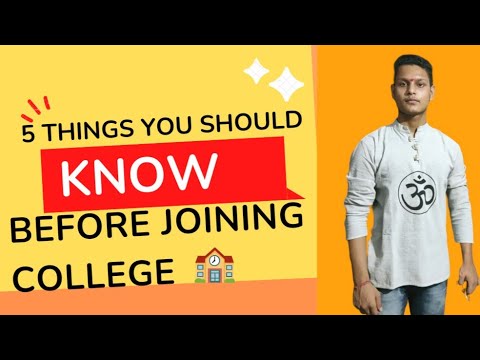 5 THINGS YOU SHOULD KNOW BEFORE JOINING COLLEGE 😍 | DON'T MAKE THESE 5 MISTAKES #collegelife#cool