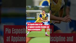 Pio Esposito chose to live at Appiano to practice discipline and focus on development#sports#new