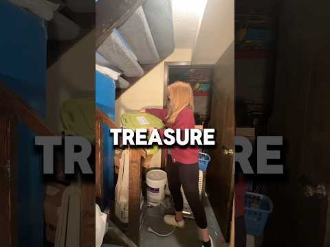 Buying a House with EVERYTHING In It #shorts #treasure