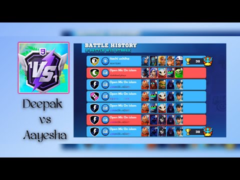 #deepak #vs #aayesha #frag #1vs1 #gameplay