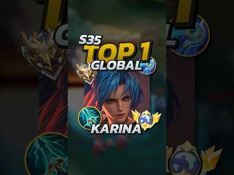 63% Winrate Karina S35 Build! Mobile Legends #mobilelegends #mlbb #gaming