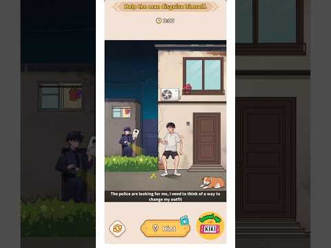 Brain Puzzle Tricky Quest Level 38 Evade Pursuit - Help the man disguise himself #logicpuzzle #games