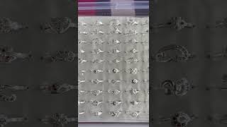 Beautiful ladies silver ring on lakshdeep jewellers #viral #beautiful #rings #silver