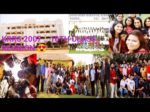 SCHOOL REUNION MEMORIES KRRS '07|| FUN TIME WITH FRIENDS #dream vally resort