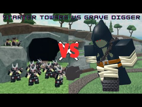 Can The TDS Starter Towers Beat Easy Mode? (Tower Defense Challenges, Episode 2)