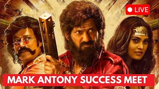 🔴 Live - Mark Anthony Success Meet | VFF | Vishal | SJ Suryah | Adhik Ravichandran